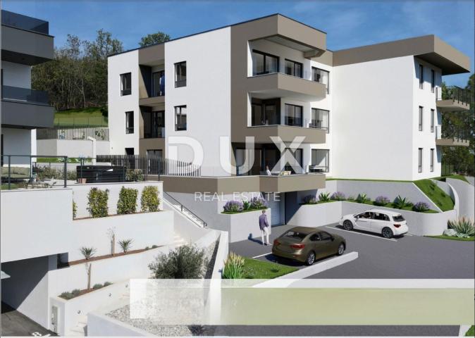 COSTABELLA, BIVIO, KANTRIDA – exklusive Wohnung 101,87 m2 im Erdgeschoss, 100 m vom Meer entfernt, s