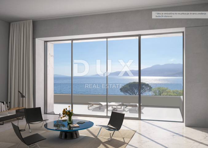 COSTABELLA, BIVIO, KANTRIDA - exclusive apartment 43.44m2, 1st floor, 100m from the sea, beautiful v