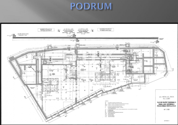 OPATIJA, JUŠIĆI – Baubeginn von 1250 m2 auf einem 1330 m2 großen Grundstück mit Meerblick