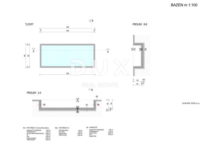 ISTRIA, BRTONIGLA - Land with building permit and panoramic view