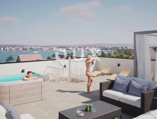 ZADAR, SUKOŠAN - penthouse 30 metara od mora