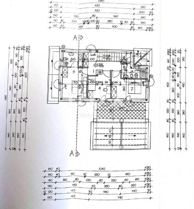 ISTRA, RABAC, OKOLICA - Zemljište s građevinskom dozvolom i započetom gradnjom