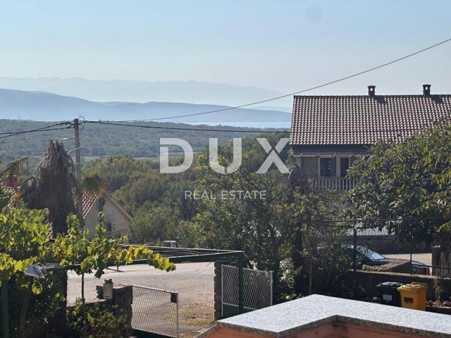 KRK ISLAND, VRH - semi-detached house, 170 m2, garden!!!