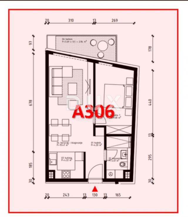 ISTRIEN, POREČ - Penthouse 55m2, Neubau 800m vom Meer entfernt!