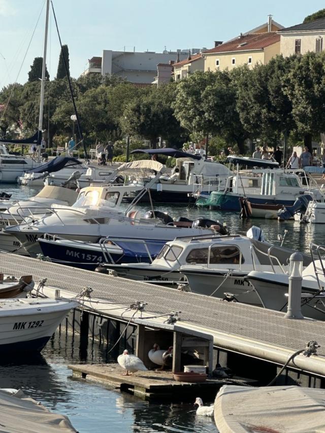 OTOK KRK, MALINSKA - Mali stan sa vanjskim vrtom, hitna prodaja!