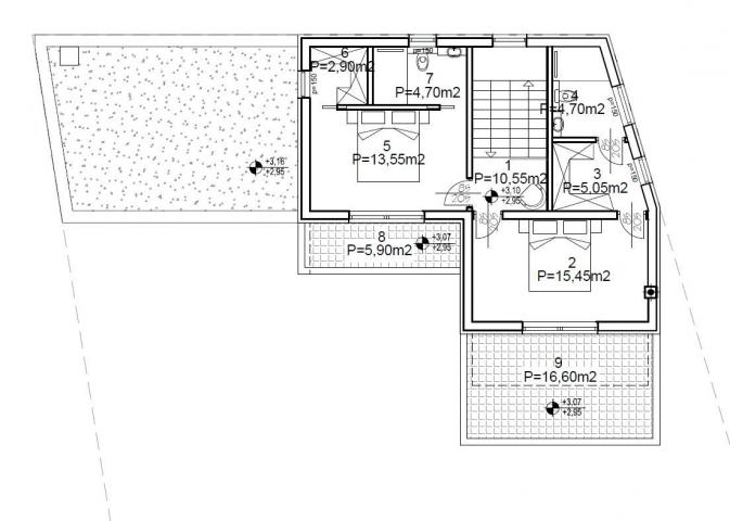 ISTRIEN, LABIN - Neubau! Eine Villa mit Pool in der Nähe der Stadt