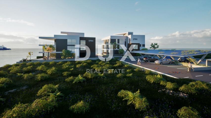 PRIVLAKA, ZADAR - S2 Luxury new building in the 1st row to the sea