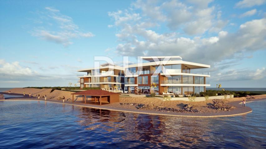 PRIVLAKA, ZADAR - S2 Luxury new building in the 1st row to the sea