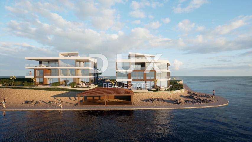 PRIVLAKA, ZADAR - S2 Luxuriöser Neubau in der 1. Reihe zum Meer