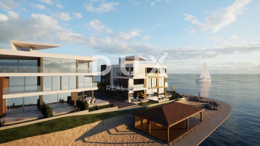 PRIVLAKA, ZADAR - S2 Luxury new building in the 1st row to the sea