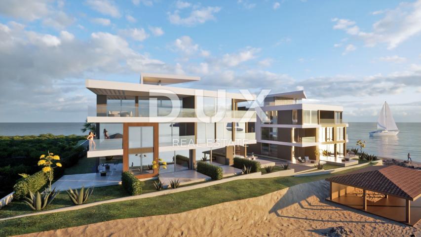 PRIVLAKA, ZADAR - S2 Luxury new building in the 1st row to the sea