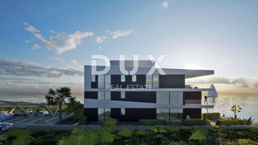 PRIVLAKA, ZADAR - S2 Luxury new building in the 1st row to the sea