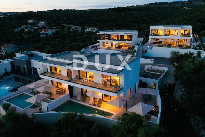 PAG ISLAND, NOVALJA, JAKIŠNICA - exceptional modern villa with pool