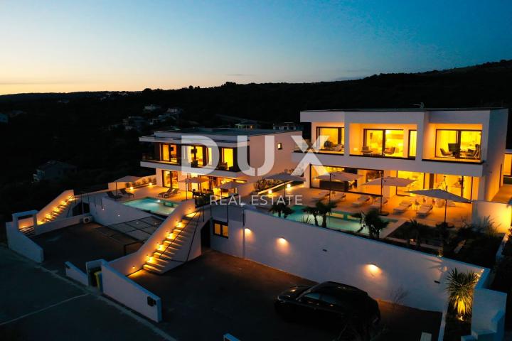 PAG ISLAND, NOVALJA, JAKIŠNICA - exceptional modern villa with pool