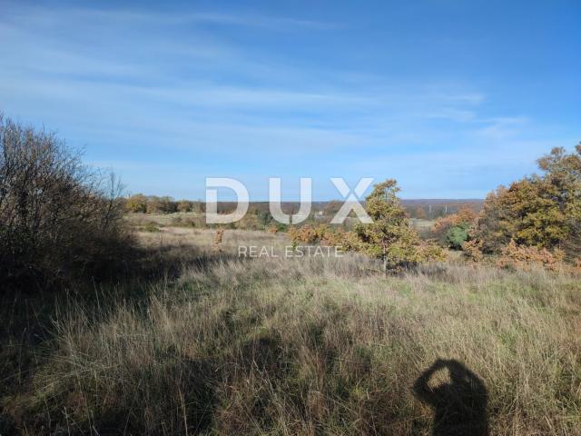 ISTRIA, KRNICA - Building plot with a panoramic view of the greenery