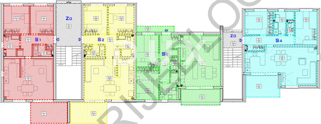 ZADAR, ZATON - Quality new building with underfloor heating in Zaton! S4