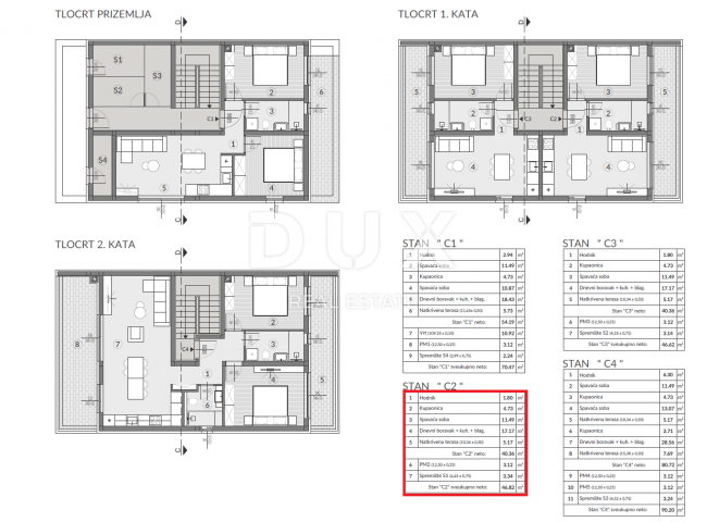 ISTRIEN, PULA - 1BR+DB IN NEUEM GEBÄUDE