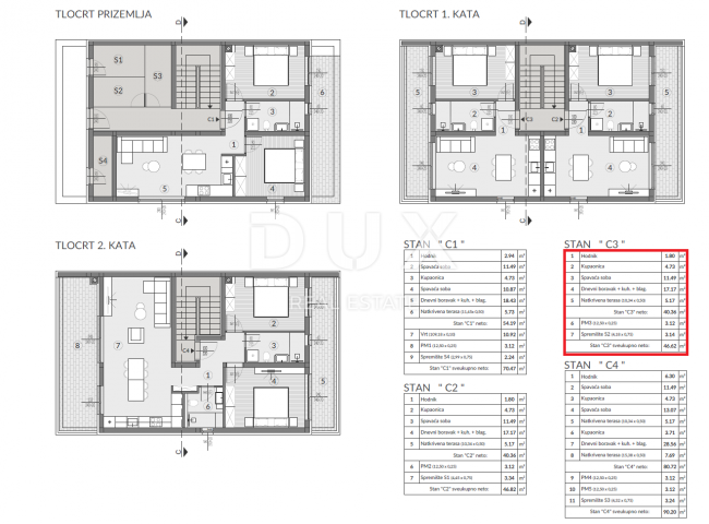 ISTRIEN, PULA - 1BR+DB IN NEUEM GEBÄUDE