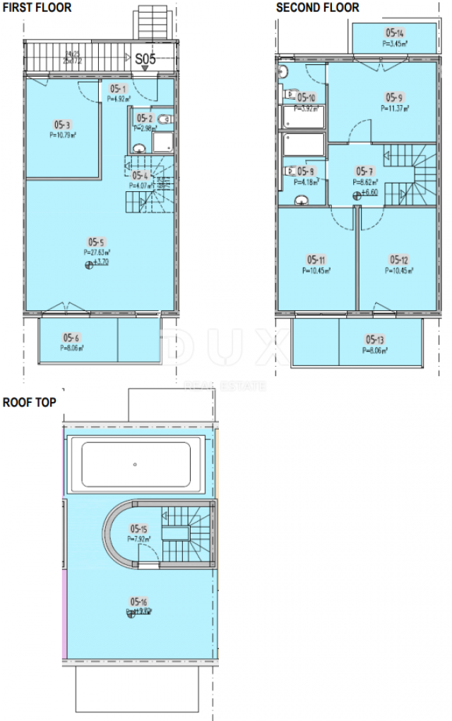 ZADAR, PRIVLAKA – Ihre Traumvilla: Meerblick, Whirlpool auf dem Dach und nur 100 m zum Strand! R2