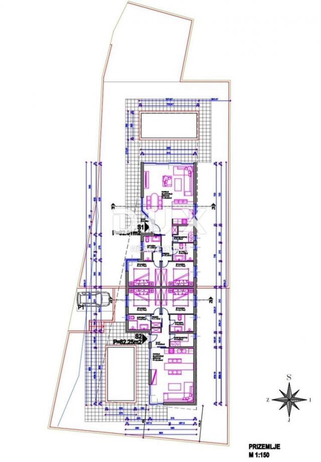 ISTRIEN, BARBAN - Doppelhaushälfte mit Pool und maximaler Privatsphäre