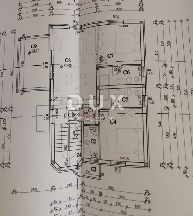 ISTRA, MEDULIN 2S+DB stan, 2. kat, parking 75 m2 - POGLED NA MORE!!