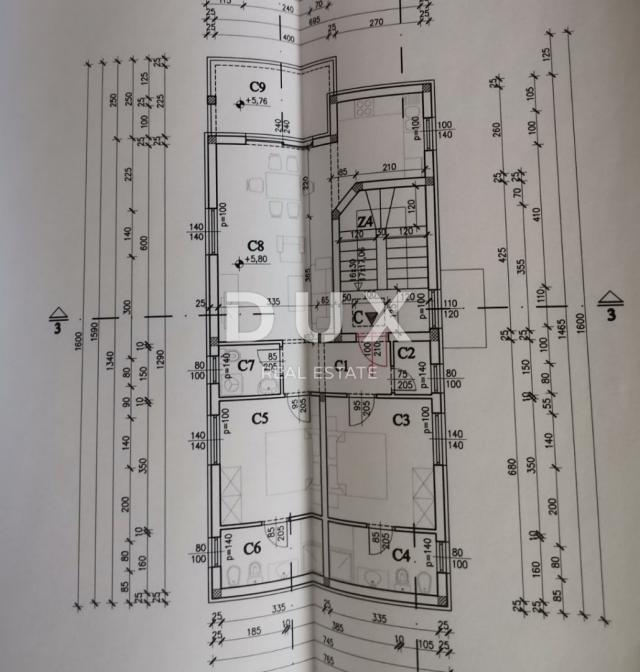 ISTRIEN, MEDULIN 2-Zimmer-Wohnung, 1. Stock, Parkplatz 81 m2 - NEUES GEBÄUDE!!