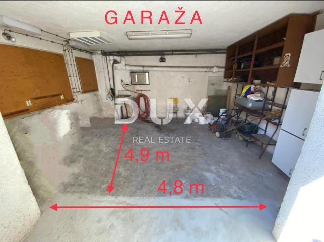 Pula, center - sale of a floor of a house (APARTMENT) with garden and garage!