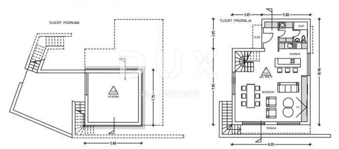 OPATIJA, BREGI - building plot with sea view and location permit! OPPORTUNITY!