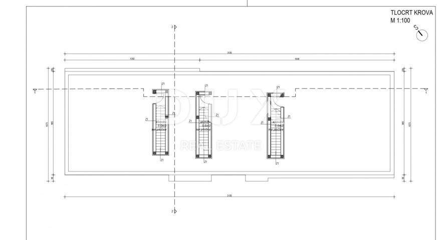 ZADAR, NIN - Penthouse S8 under construction with sea view