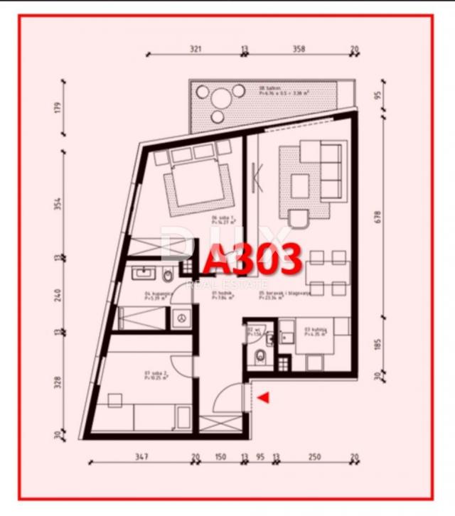 ISTRIA, POREČ - Penthouse 81m2, new building 800m from the sea!