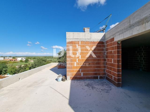 ISTRIEN, TAR - Penthouse in einem neuen Gebäude mit Panoramablick auf die Natur und das Meer