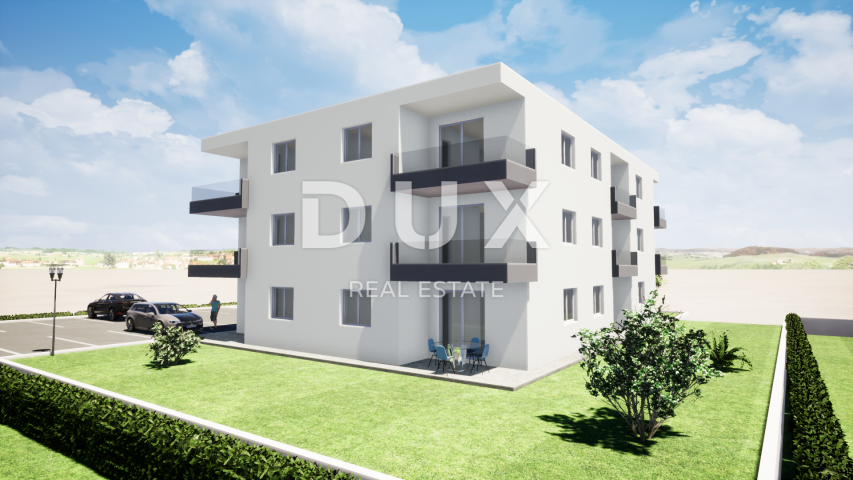 ISTRIA, UMAG - Apartment with a garden in a new building 200m from the sea