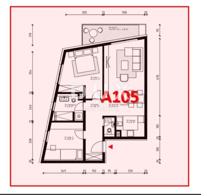 ISTRA, POREČ - Dvosobni stan stan 80m2, novogradnja, blizina  mora!