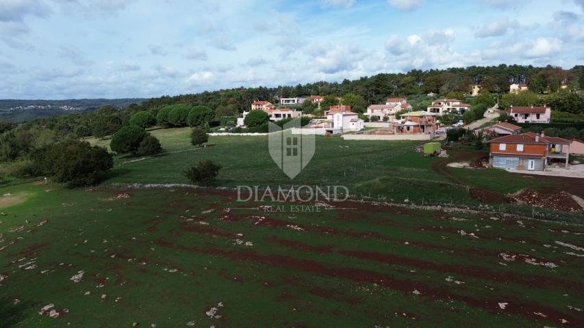 Labin, land with building permit in a quiet location