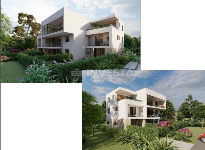 Poreč, spacious apartment on the ground floor of a new building, 3 bedrooms