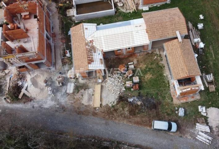 Surroundings of Tinjan, stone villa under construction, 170 m2