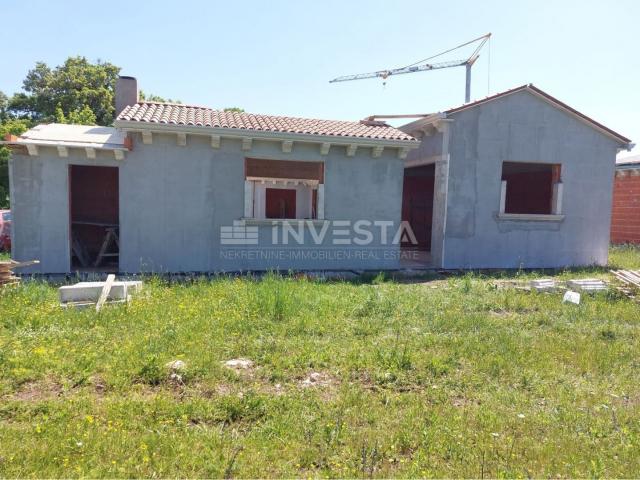 Surroundings of Tinjan, stone villa under construction, 170 m2