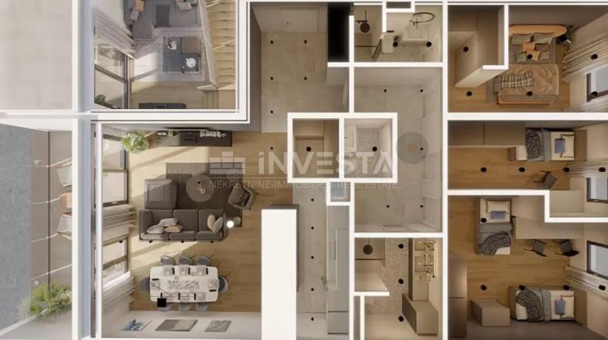 Pula center, SMART HOME apartment with parking