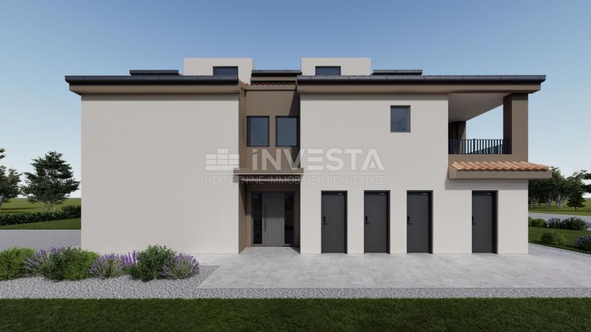 Poreč surroundings - apartment A 50 m2 on the ground floor, new construction