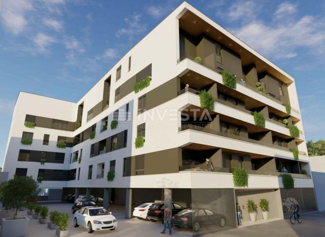 Pula, Centar, dvoetažni stan na 4. katu 166, 02 m2, 4SS+DB, novogradnja