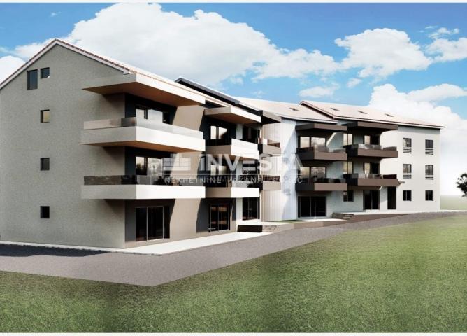 Fažana area - two-room apartment on the ground floor, NEW BUILDING!