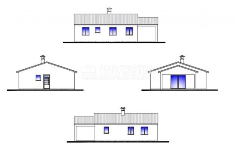 Krnica Umgebung, 2 Grundstücke, Bau mit Projekt + Landwirtschaft