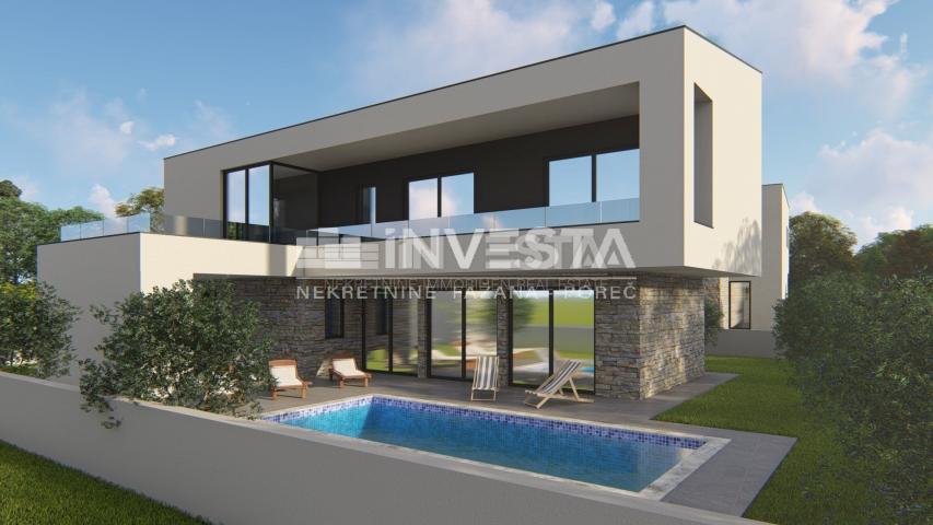 Istria, Marčana, holiday villa with pool, 2 km from sea, NEWLY BUILT