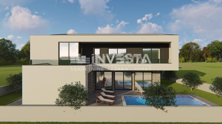 Istria, Marčana, holiday villa with pool, 2 km from sea, NEWLY BUILT