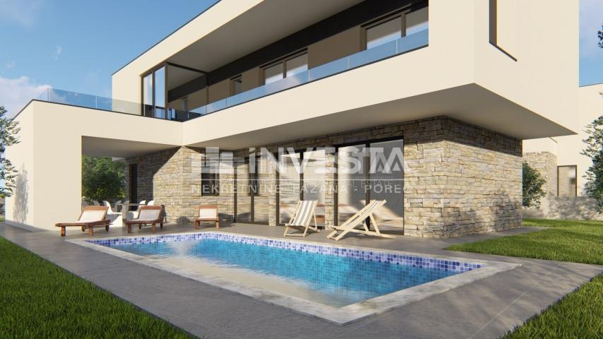 Istria, Marčana, holiday villa with pool, 2 km from sea, NEWLY BUILT