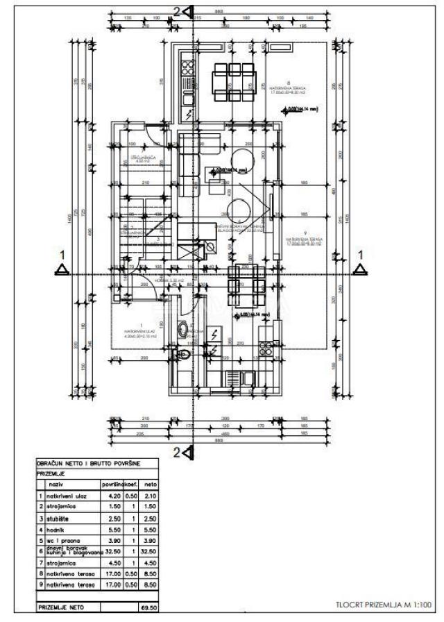 Istria, Peruški, Villa with pool, 141 m2, 2 km from the sea, NEWLY BUILT