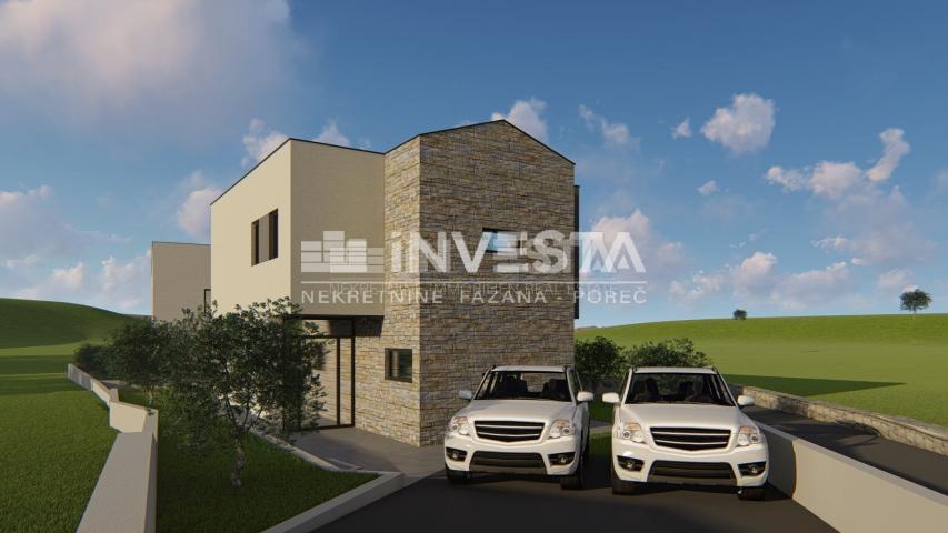 Istria, Peruški, Villa with pool, 141 m2, 2 km from the sea, NEWLY BUILT