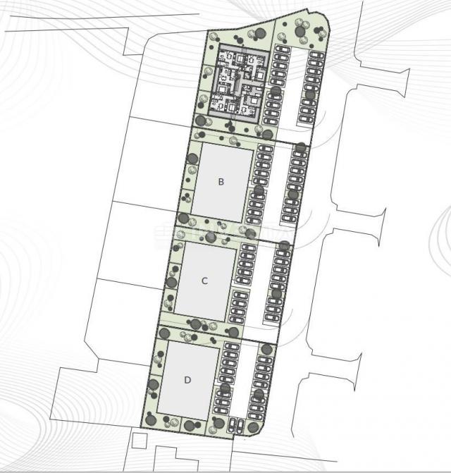 Pula area, two-room apartment on the ground floor of a new building, 2 parking spaces