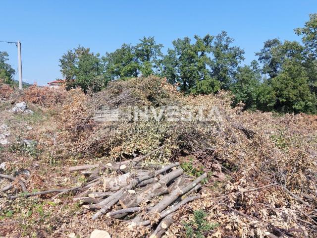 Gebiet Labin, Baugrundstück 4508 m2 mit Meerblick