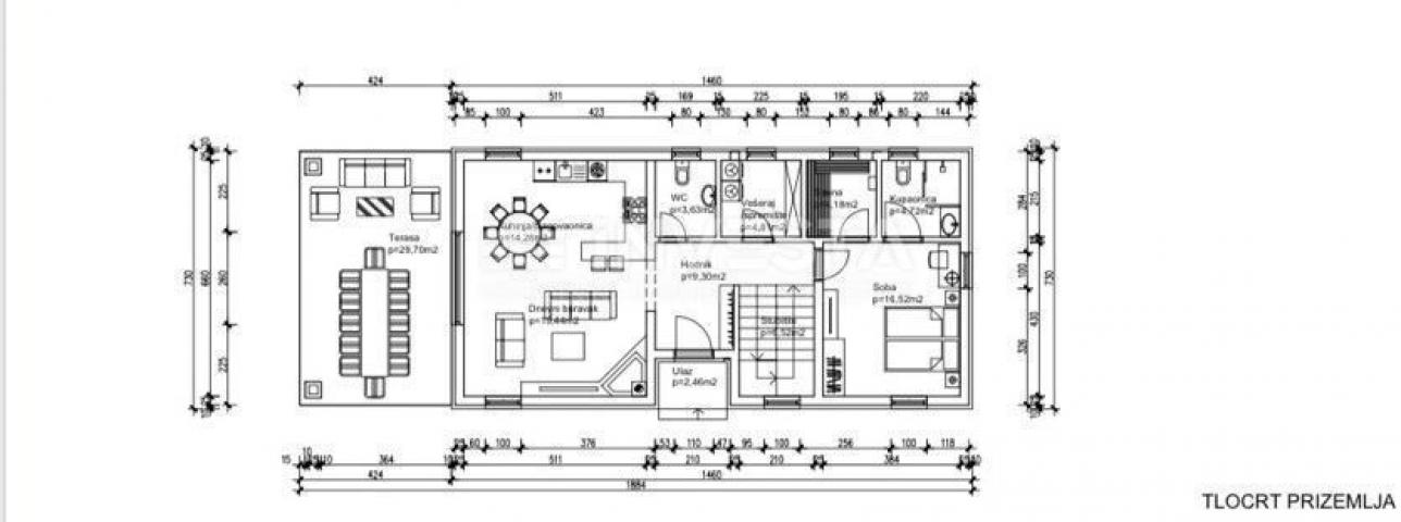 Okolica Barbana, građevinsko zemljište s projektom